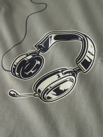 NAME IT T-shirt Vilian Shadow Headset